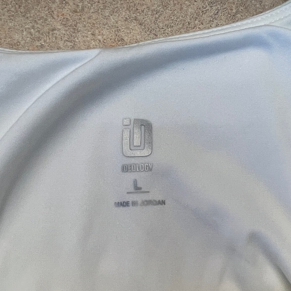 124. ID Ideology Women's Fluid Zebra Printed Cropped Tank Top, Size Large, NWT - Picture 12 of 14